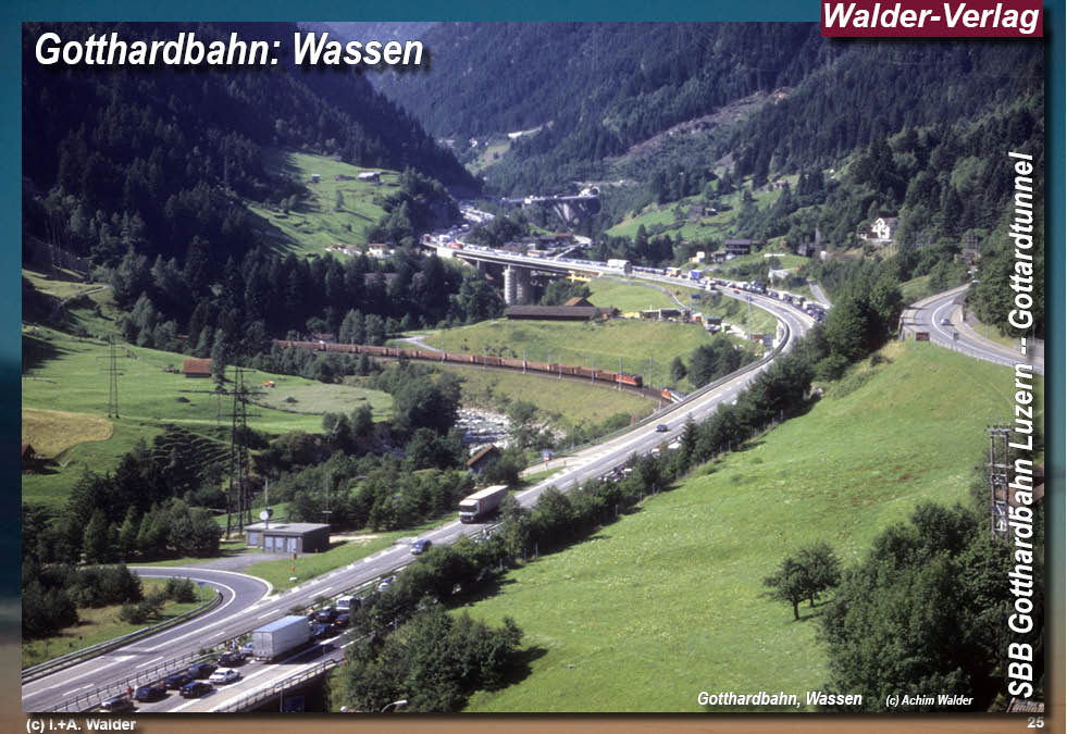 Eisenbahnmagazin SBB-Gotthardbahn-Nord Luzern--Göschenen