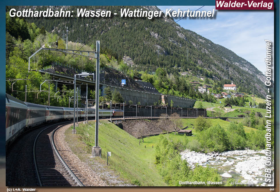 Eisenbahnmagazin SBB-Gotthardbahn-Nord Luzern--Göschenen