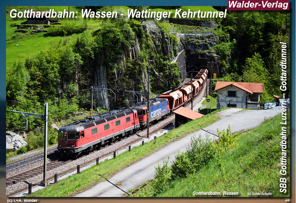 Eisenbahnmagazin SBB-Gotthardbahn-Nord Luzern--Göschenen