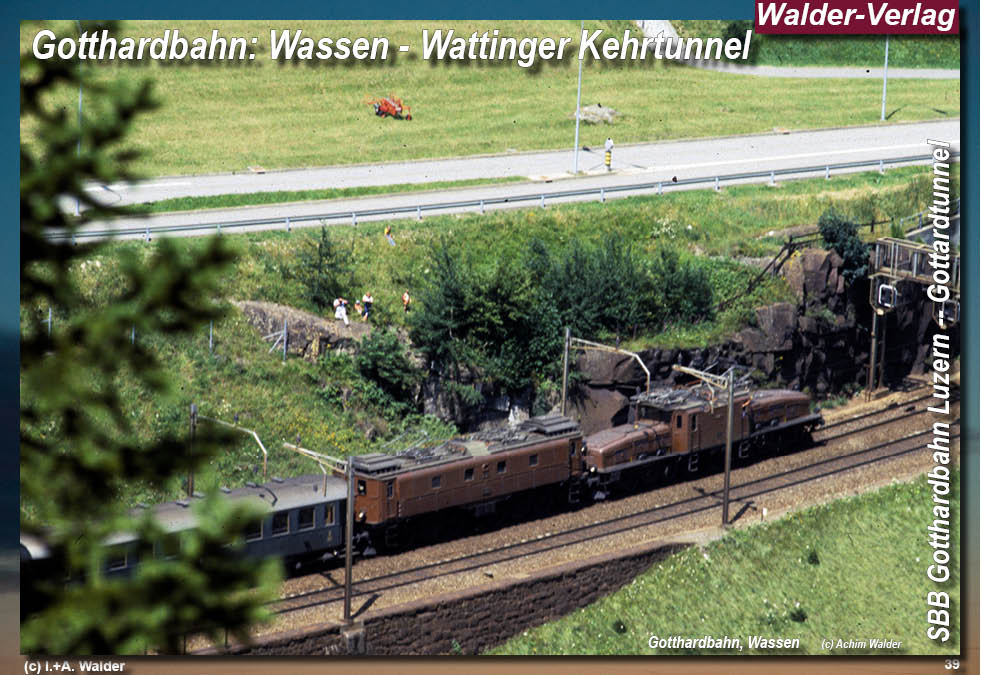 Eisenbahnmagazin SBB-Gotthardbahn-Nord Luzern--Göschenen