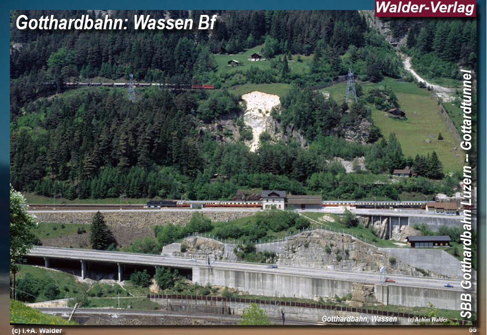 Eisenbahnmagazin SBB-Gotthardbahn-Nord Luzern--Göschenen