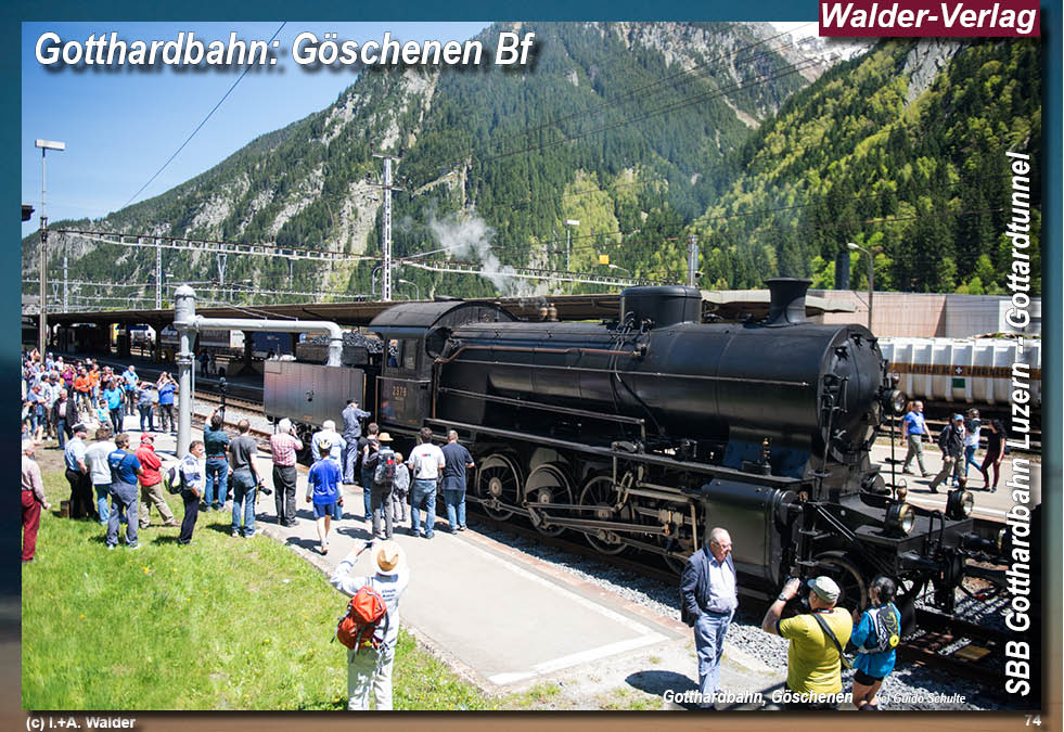 Eisenbahnmagazin SBB-Gotthardbahn-Nord Luzern--Göschenen
