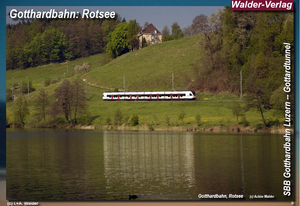 Eisenbahnmagazin SBB-Gotthardbahn-Nord Luzern--Göschenen