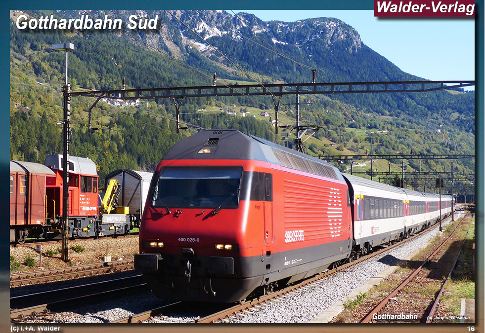 Eisenbahnmagazin SBB-Gotthardbahn-Süd 