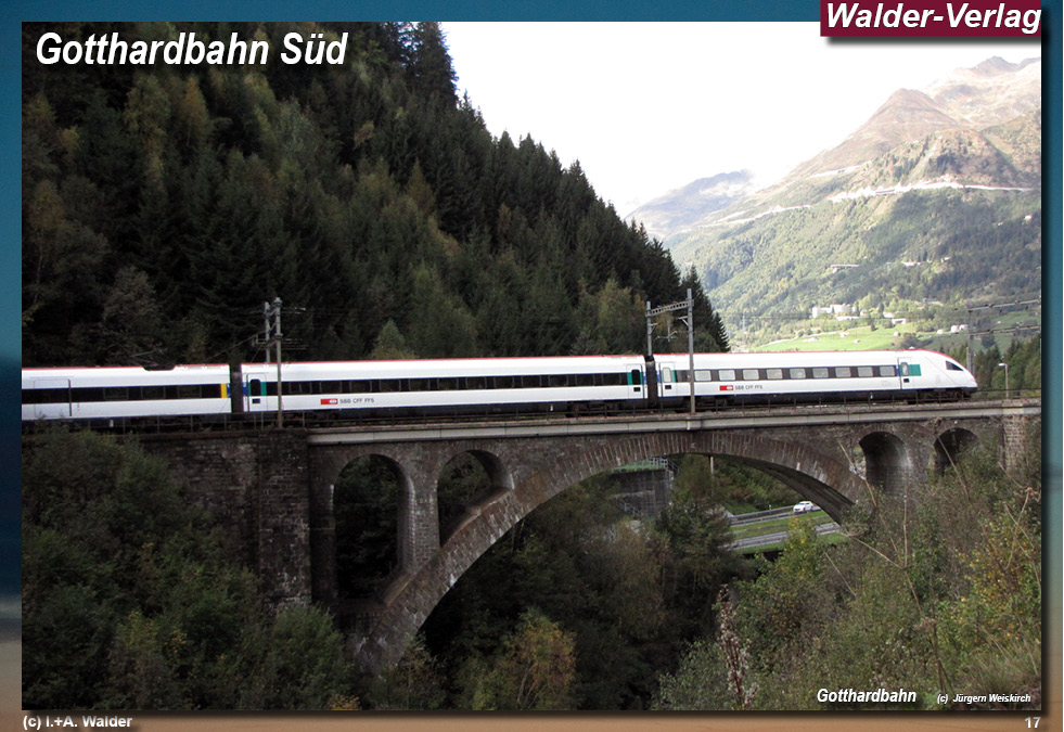 Eisenbahnmagazin SBB-Gotthardbahn-Süd 