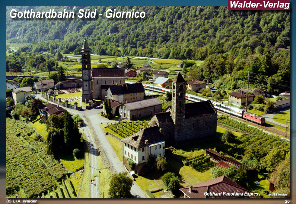 Eisenbahnmagazin SBB-Gotthardbahn-Süd 