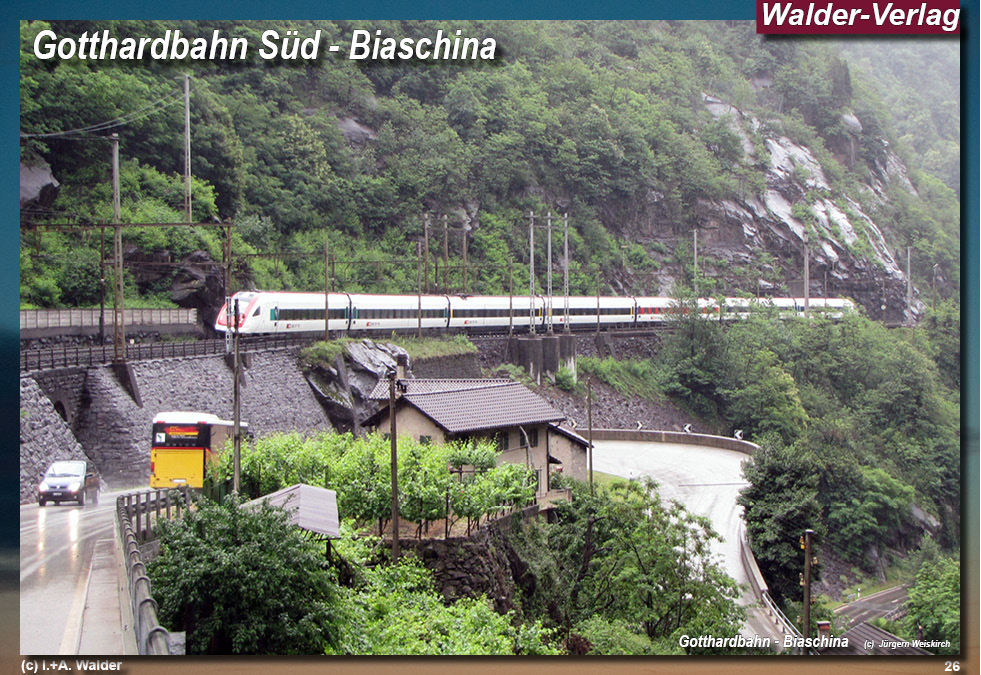 Eisenbahnmagazin SBB-Gotthardbahn-Süd 
