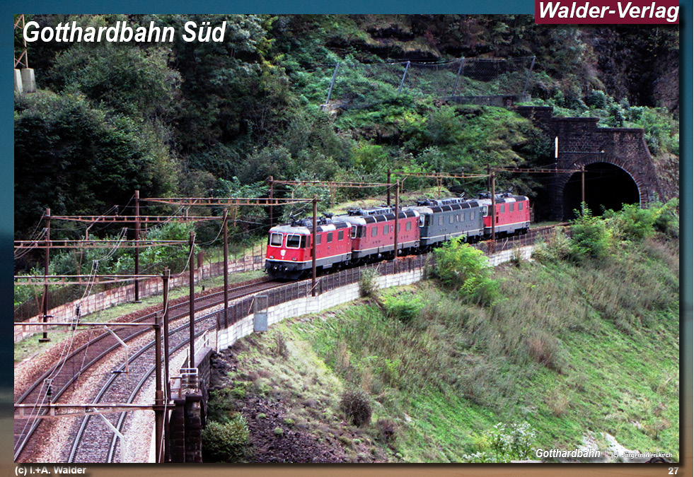 Eisenbahnmagazin SBB-Gotthardbahn-Süd 
