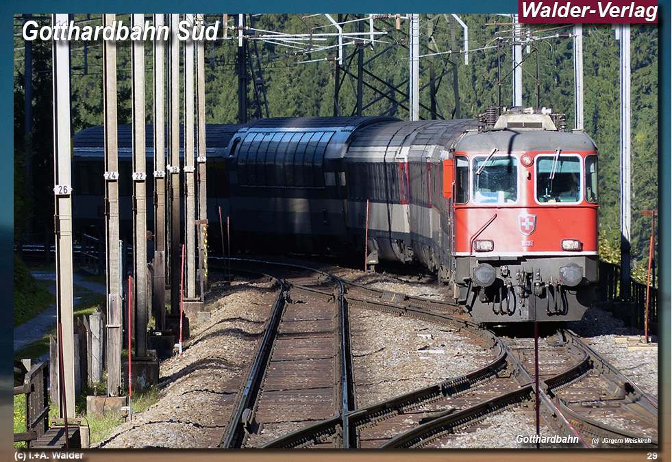 Eisenbahnmagazin SBB-Gotthardbahn-Süd 