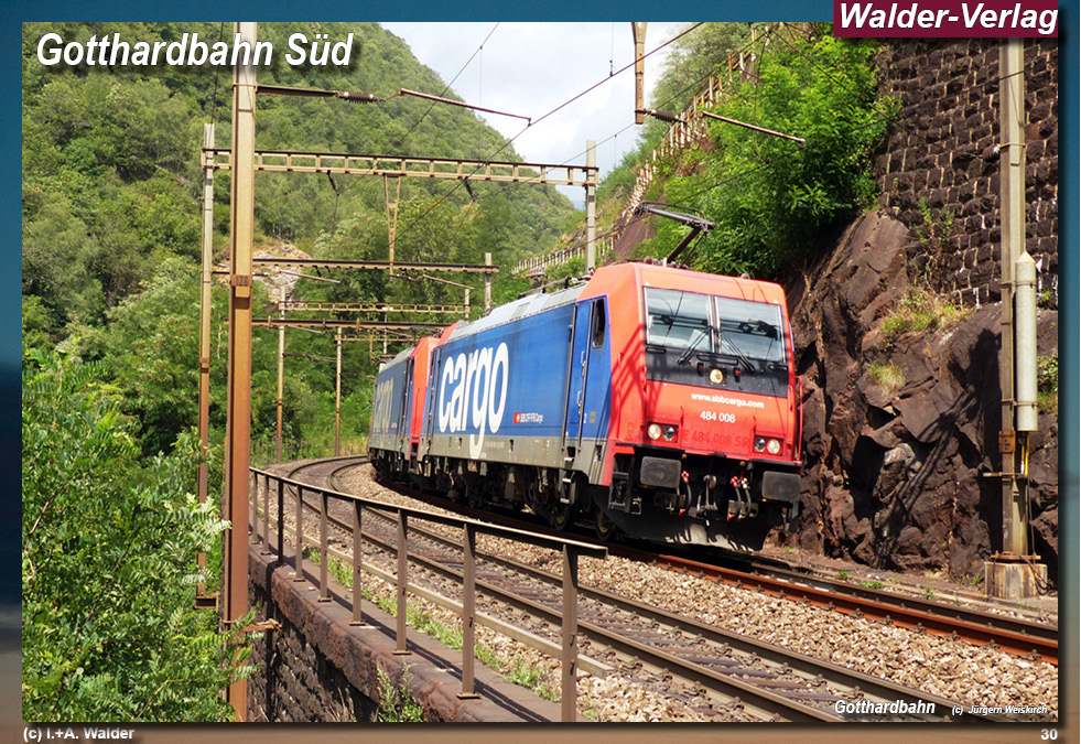 Eisenbahnmagazin SBB-Gotthardbahn-Süd 
