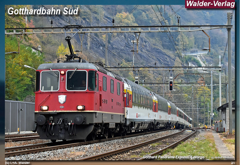 Eisenbahnmagazin SBB-Gotthardbahn-Süd 