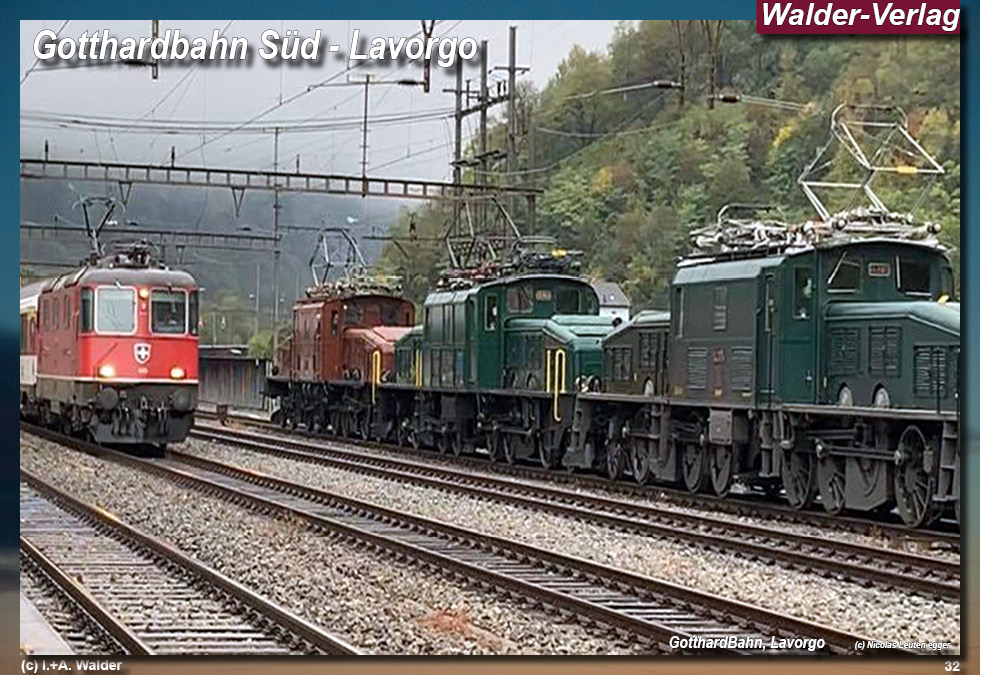 Eisenbahnmagazin SBB-Gotthardbahn-Süd 