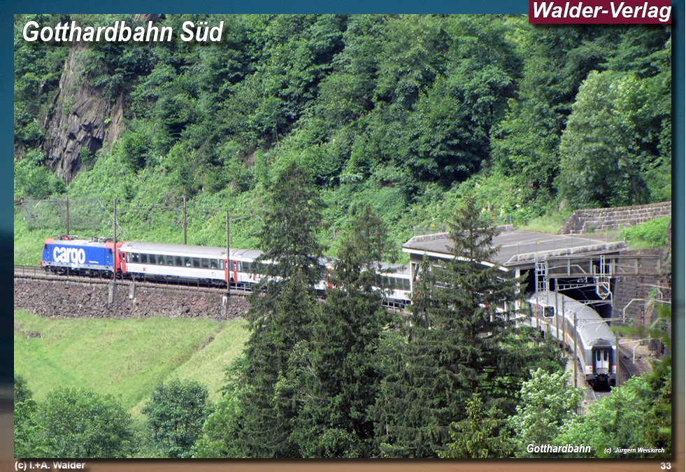 Eisenbahnmagazin SBB-Gotthardbahn-Süd 