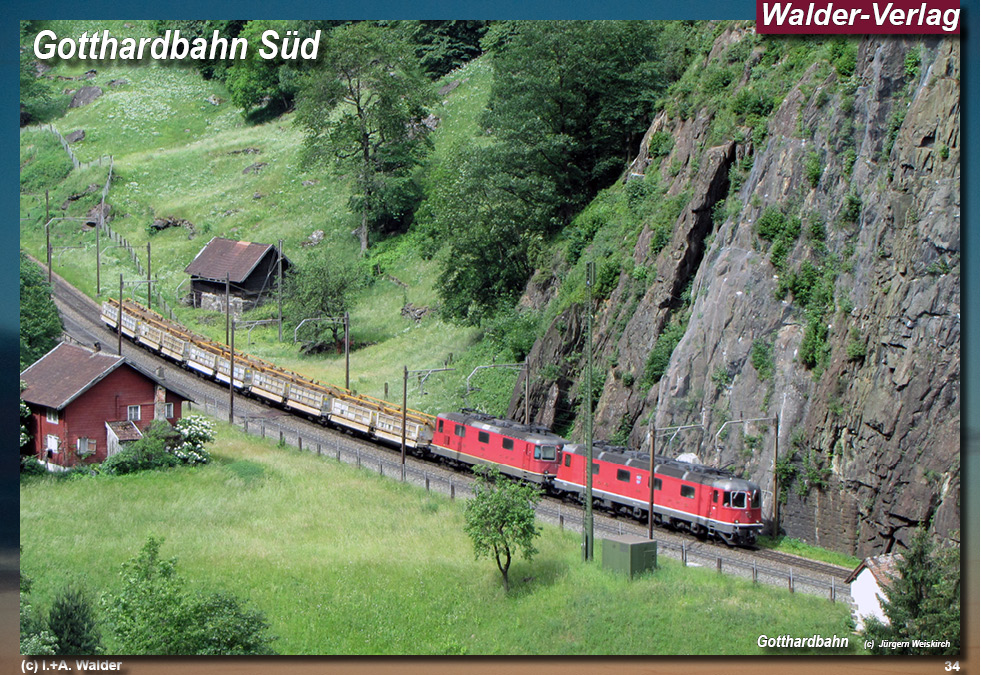 Eisenbahnmagazin SBB-Gotthardbahn-Süd 