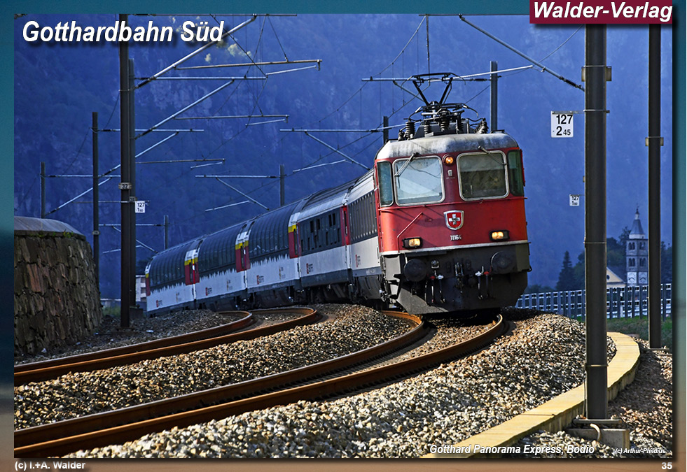 Eisenbahnmagazin SBB-Gotthardbahn-Süd 
