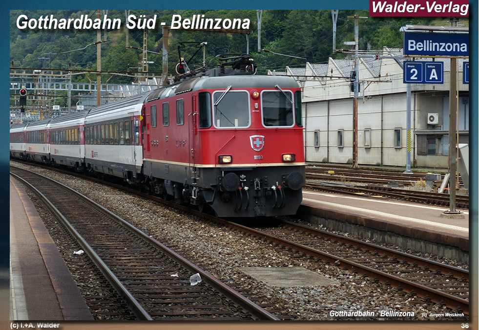 Eisenbahnmagazin SBB-Gotthardbahn-Süd 