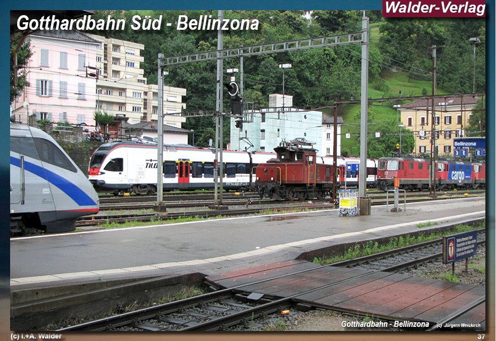 Eisenbahnmagazin SBB-Gotthardbahn-Süd 