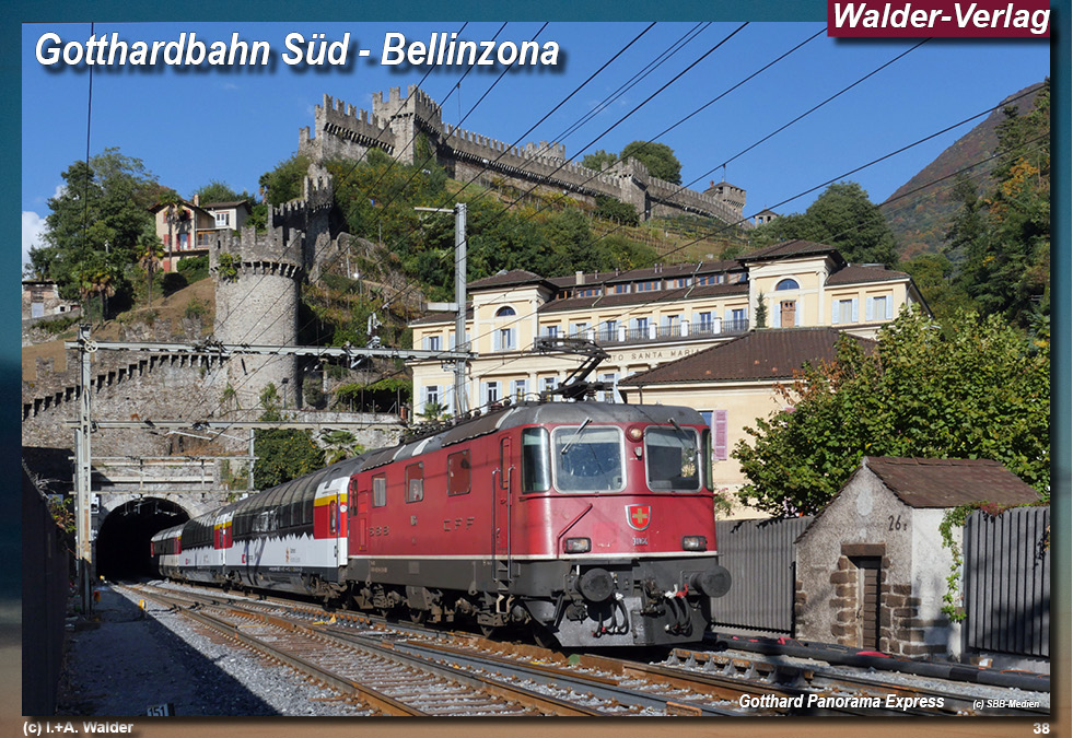 Eisenbahnmagazin SBB-Gotthardbahn-Süd 