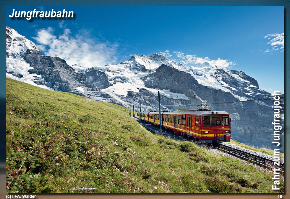 Eisenbahnmagazin Jungfraujoch - Jungfraubahn