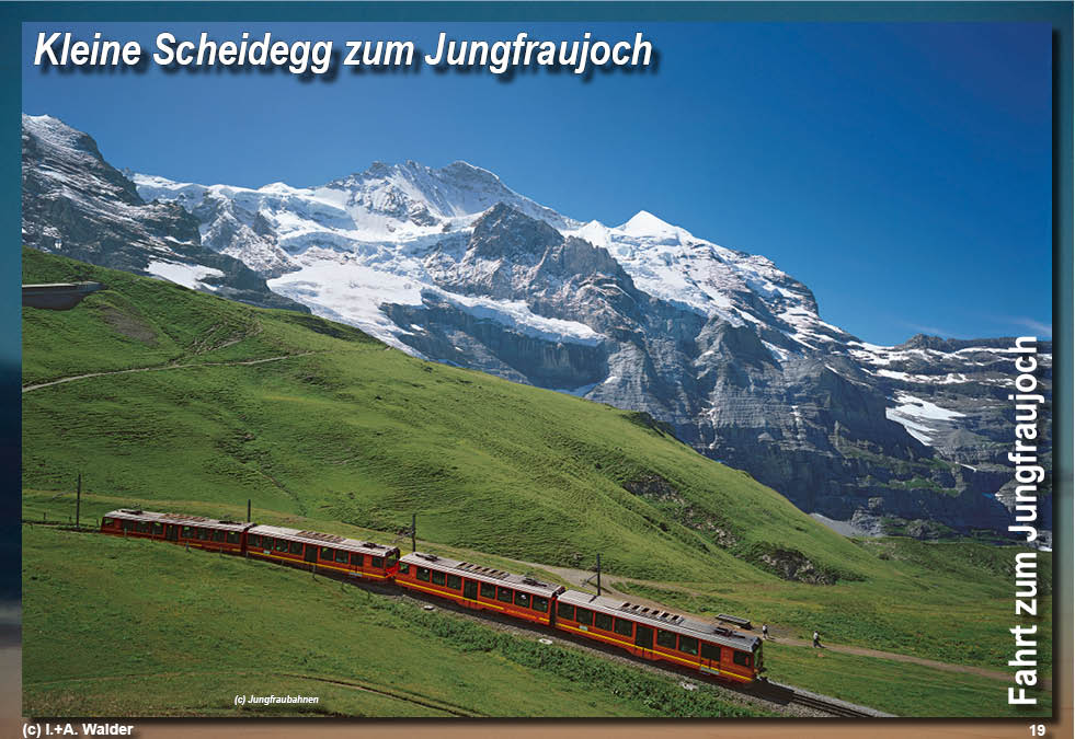 Eisenbahnmagazin Jungfraujoch - Jungfraubahn