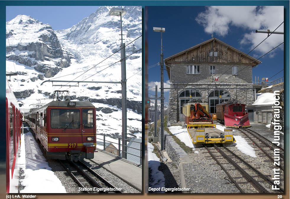 Eisenbahnmagazin Jungfraujoch - Jungfraubahn