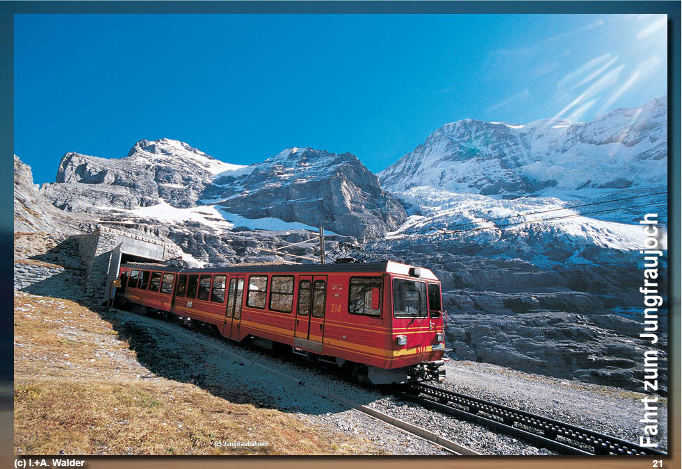 Eisenbahnmagazin Jungfraujoch - Jungfraubahn