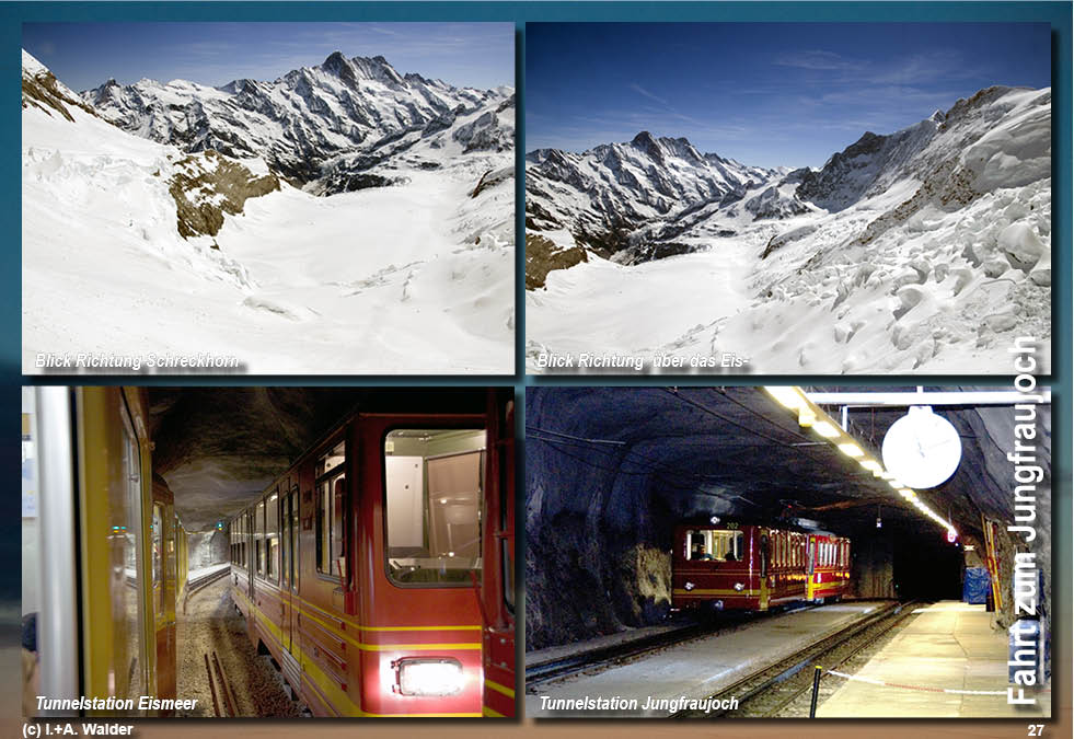 Eisenbahnmagazin Jungfraujoch - Jungfraubahn