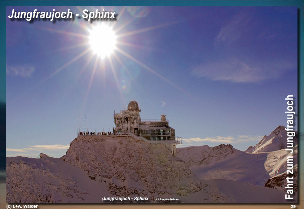 Eisenbahnmagazin Jungfraujoch - Jungfraubahn