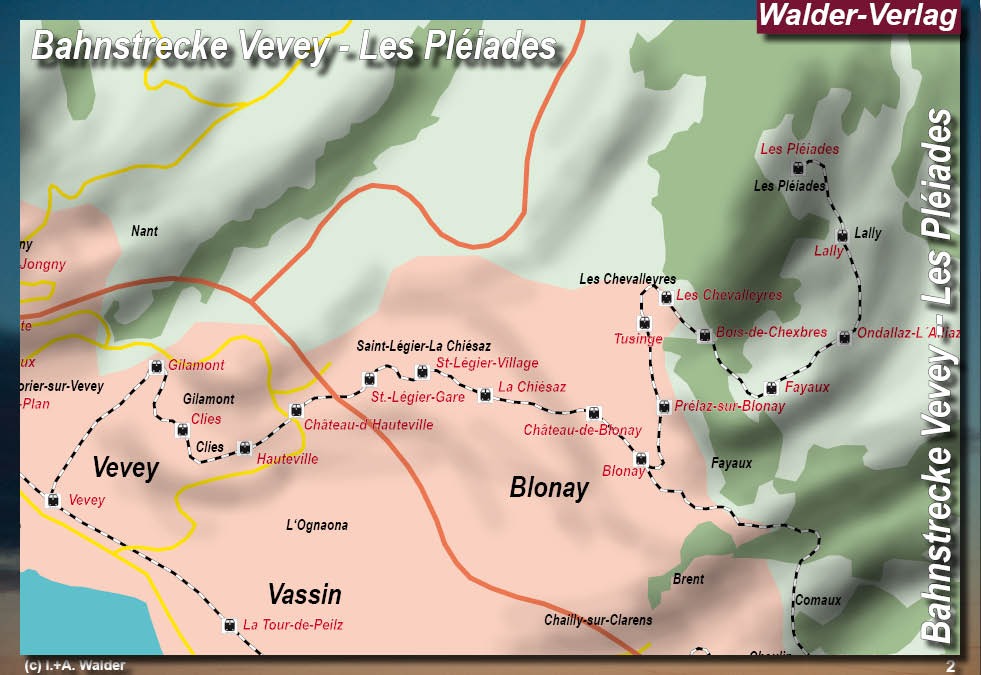 Zahnradbahn Vevey - Les-Pl&eacute;iade