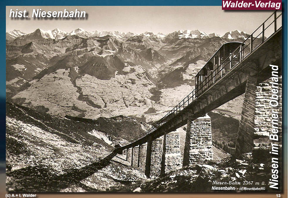 Niesenbahn im Berner Oberland