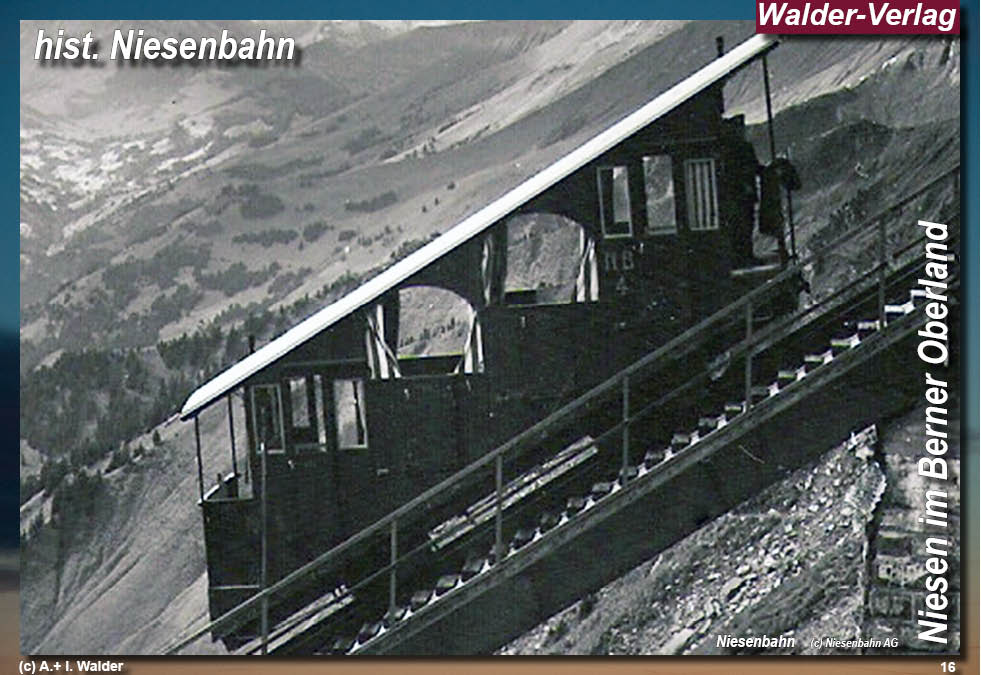 Niesenbahn im Berner Oberland