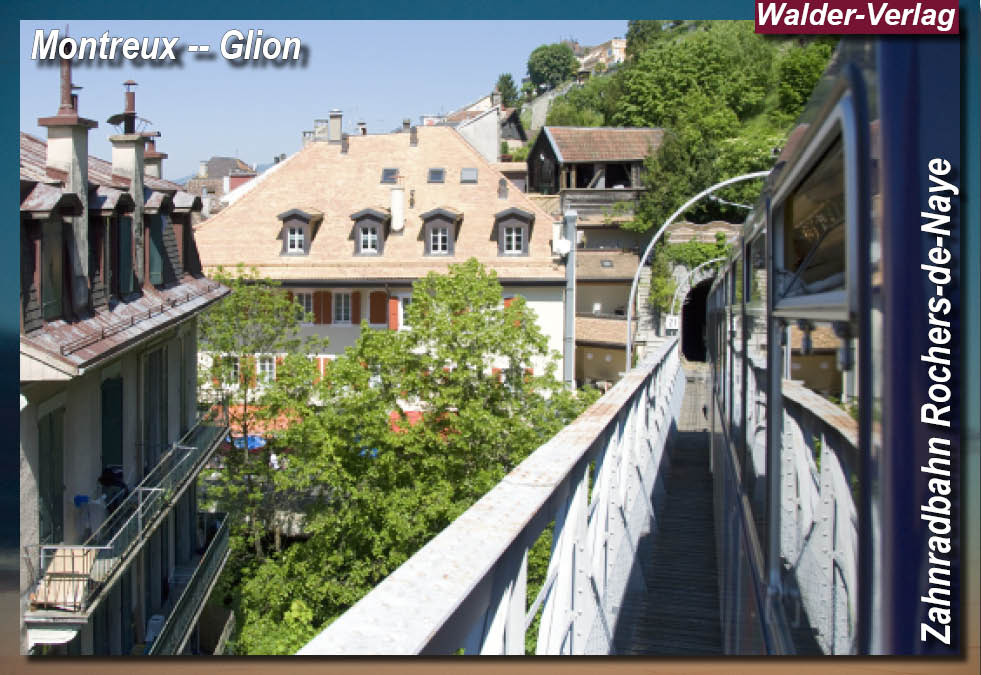 Eisenbahnmagazin CHZahnradbahn Rochers-de-Naye