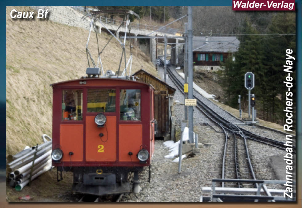 Eisenbahnmagazin CHZahnradbahn Rochers-de-Naye