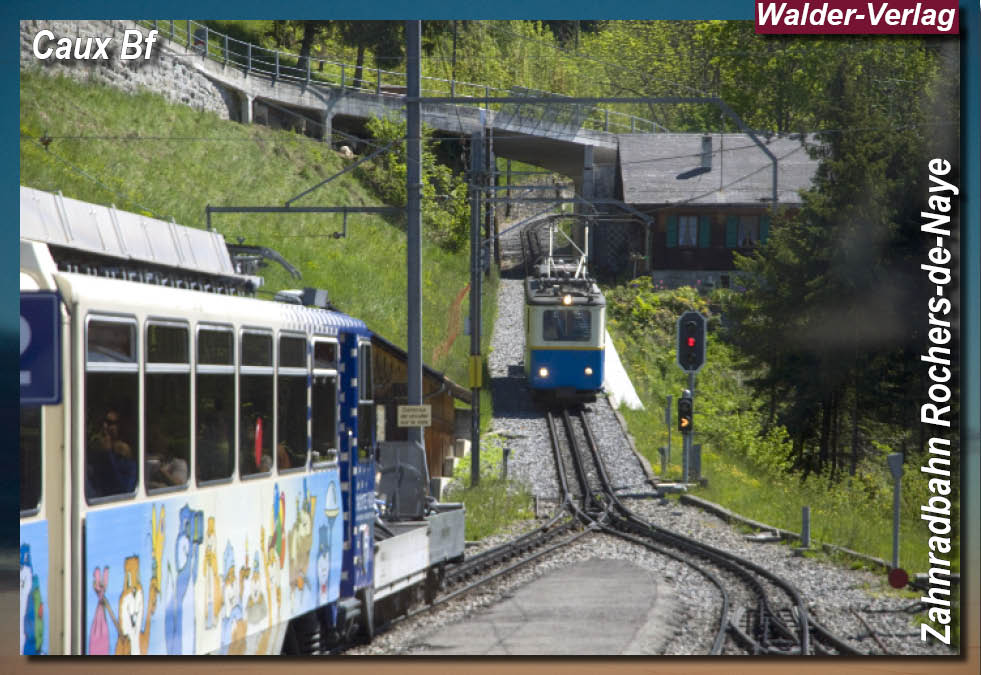 Eisenbahnmagazin CHZahnradbahn Rochers-de-Naye