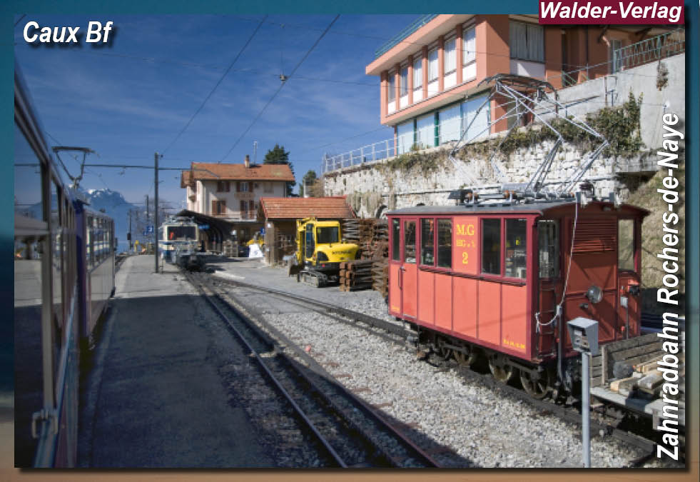 Eisenbahnmagazin CHZahnradbahn Rochers-de-Naye