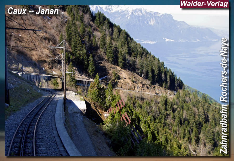 Eisenbahnmagazin CHZahnradbahn Rochers-de-Naye