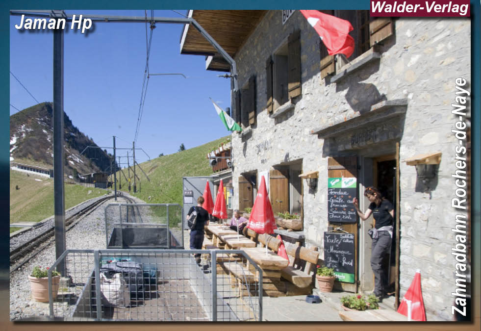 Eisenbahnmagazin CHZahnradbahn Rochers-de-Naye