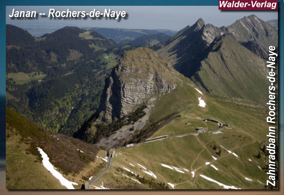 Eisenbahnmagazin CHZahnradbahn Rochers-de-Naye