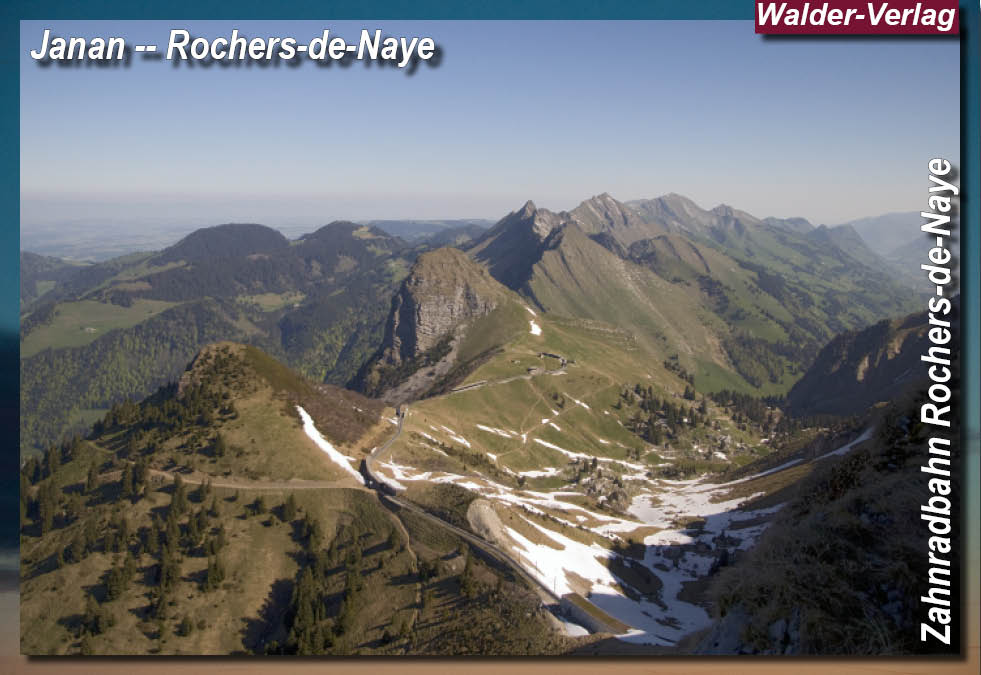 Eisenbahnmagazin CHZahnradbahn Rochers-de-Naye