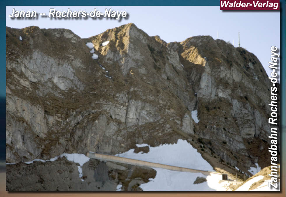 Eisenbahnmagazin CHZahnradbahn Rochers-de-Naye