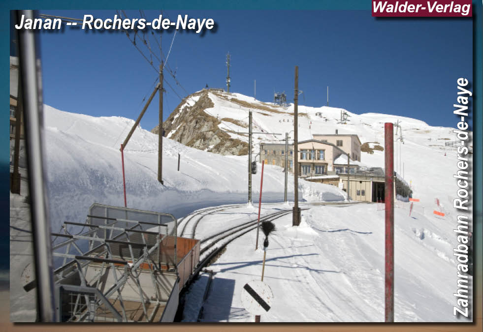 Eisenbahnmagazin CHZahnradbahn Rochers-de-Naye