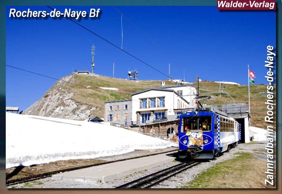 Eisenbahnmagazin CHZahnradbahn Rochers-de-Naye