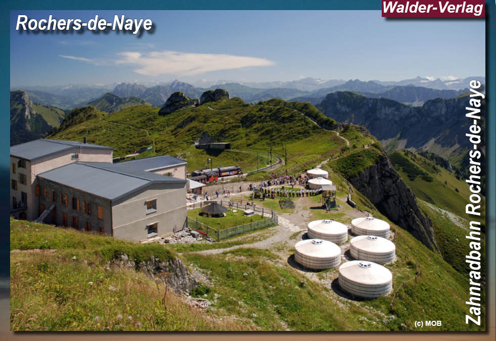 Eisenbahnmagazin CHZahnradbahn Rochers-de-Naye