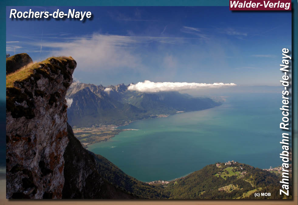 Eisenbahnmagazin CHZahnradbahn Rochers-de-Naye