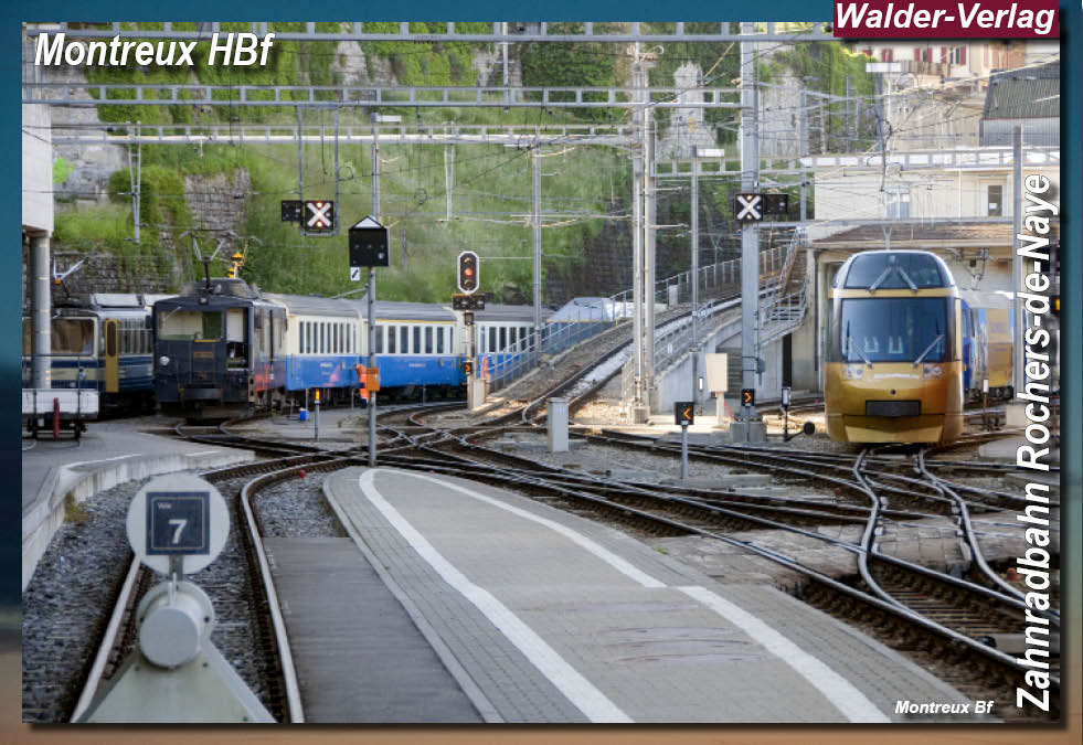 Eisenbahnmagazin CHZahnradbahn Rochers-de-Naye