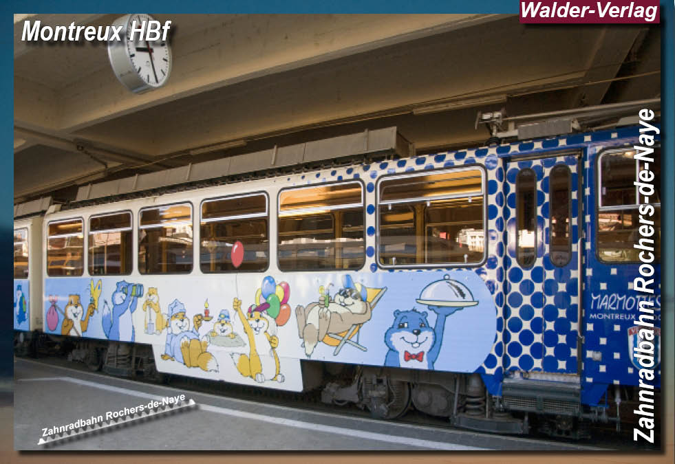 Eisenbahnmagazin CHZahnradbahn Rochers-de-Naye