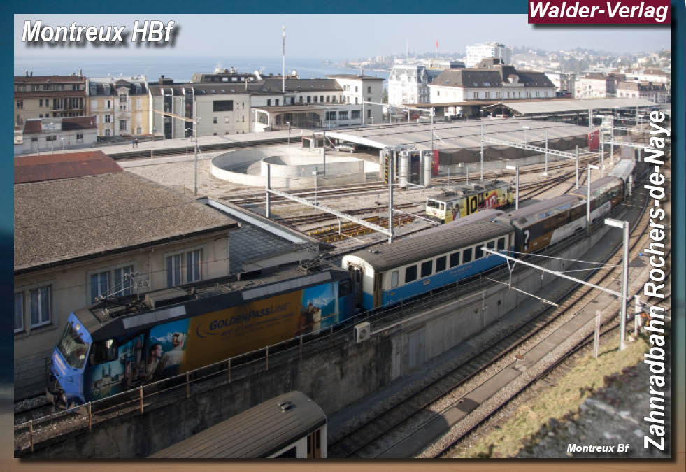 Eisenbahnmagazin CHZahnradbahn Rochers-de-Naye