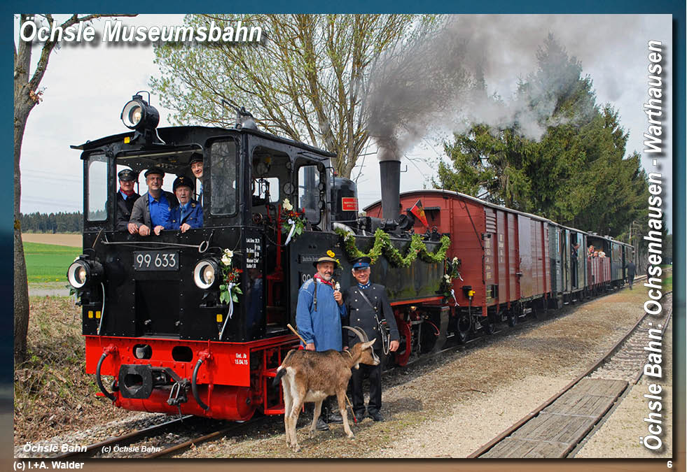 Eisenbahnmagazin Öchsle Museumsbahn