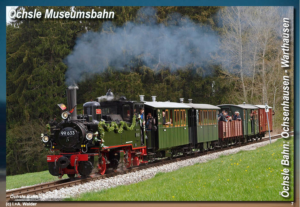 Eisenbahnmagazin Öchsle Museumsbahn