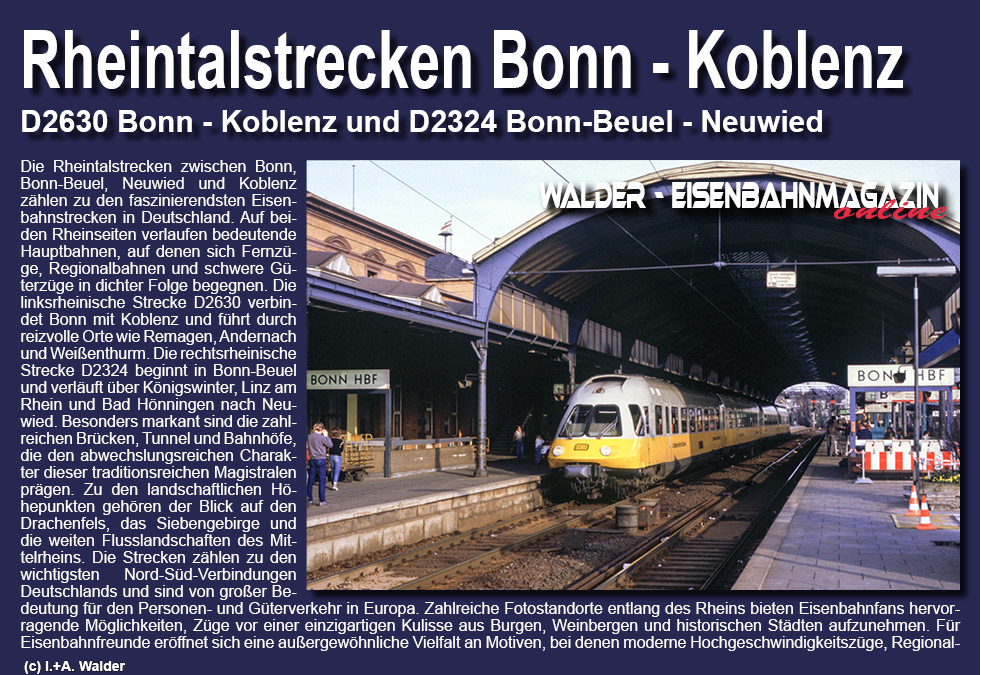 Eisenbahnmagazin Rheintalbahnstrecke